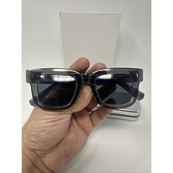 Cubitts Plender Sunglasses Crystal Grey Black 47-23 Stylish Eyewear - Picture 2 of 7